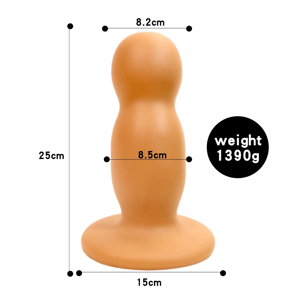 huge ass sex toy Inflatable Huge Butt Plug Built In Steel Ball Women... From Gou05, $8.95 main image 1