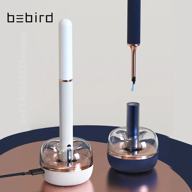 Beberd Note3 Pro Wireless Visual Ear Cleaner Stick Wax Sicker 1000W Precisão Endoscópio Mini Câmera Cuidados de Saúde Tweezer Otoscope