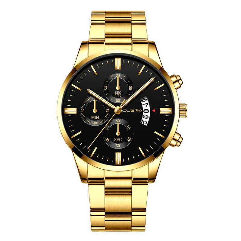 Nya män Business Casual Watch Top Luxury Brand Quartz Male Wristwatch Dropshipping x0625