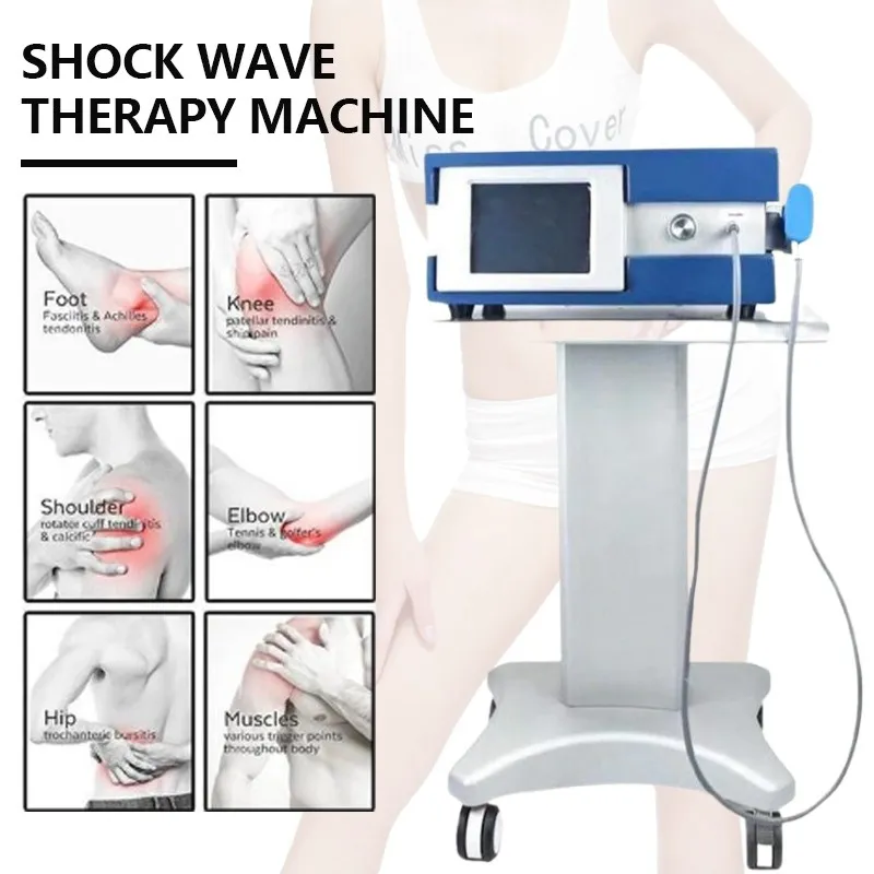 Schlankheitsmaschine Deutsch importierter Kompressor 7 Bar Stoßwellenmaschine/Stoßwellentherapiemaschine/Extrakorporale Ausrüstung