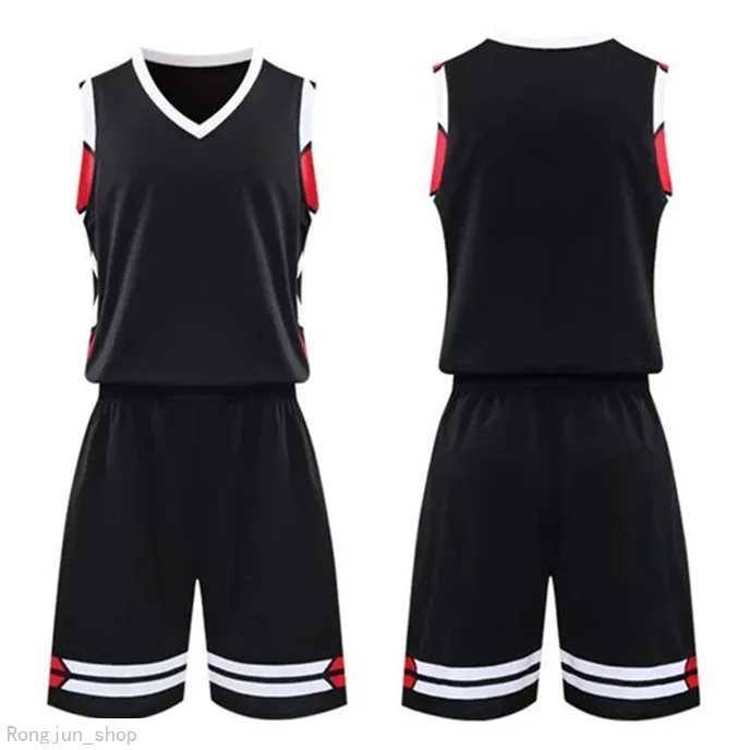 2021チームバスケットボールジャージー男性Pantaloncini da Basketスポーツウェアランニング服ホワイトブラックブラックレッドパープルグリーン36 7005
