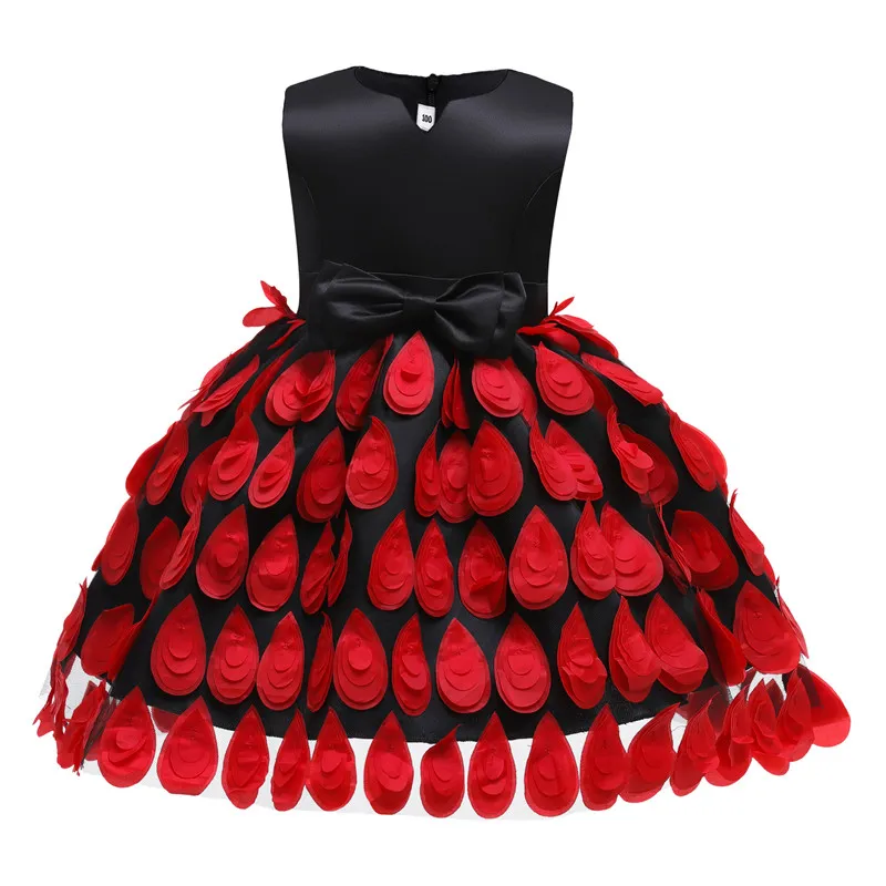 strapless open back dress Fashion Girls' Princess Dress Wholesale Beautiful Girl Dress Sweet and –  Angelgown main image 1