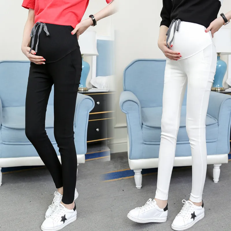 Pregnancy Abdominal Pants Casual Jeans Maternity Pants for Pregnant Women Clothes High Waist Trousers Loose Denim Jeans 563 Y2