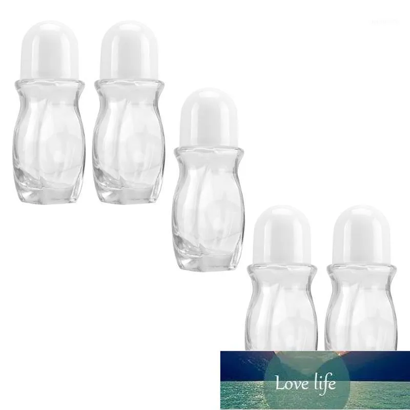 Lagringsflaskor JARS 5PCS 50 ml Roll-on Bottle Pärlor Portabel Essential Olja För Hem Använd1