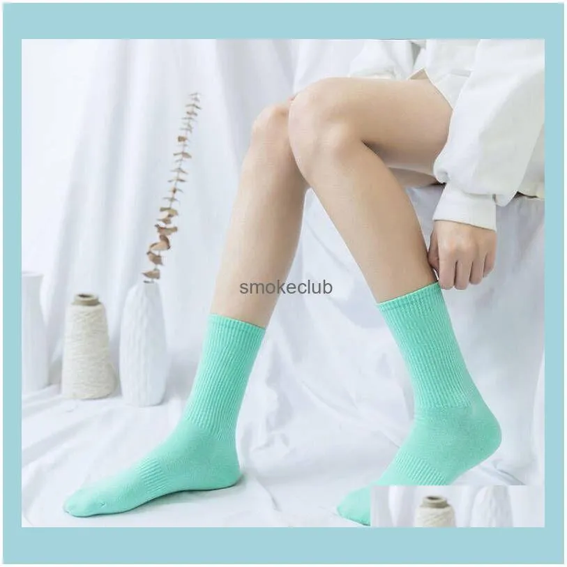 12 Colors Wholesale Stocking Women Men Stockings Knee High Socks Fashion Socks Sports Football Cheerleaders Long Socks Cotton Multi