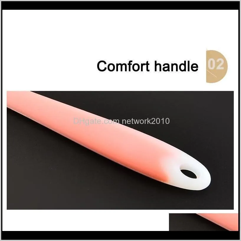 Translucent Silicone Spoon Nonstick Anti High-Temperature Soup Scoup Cooking Tools Kitchen Supplies SUB Sale