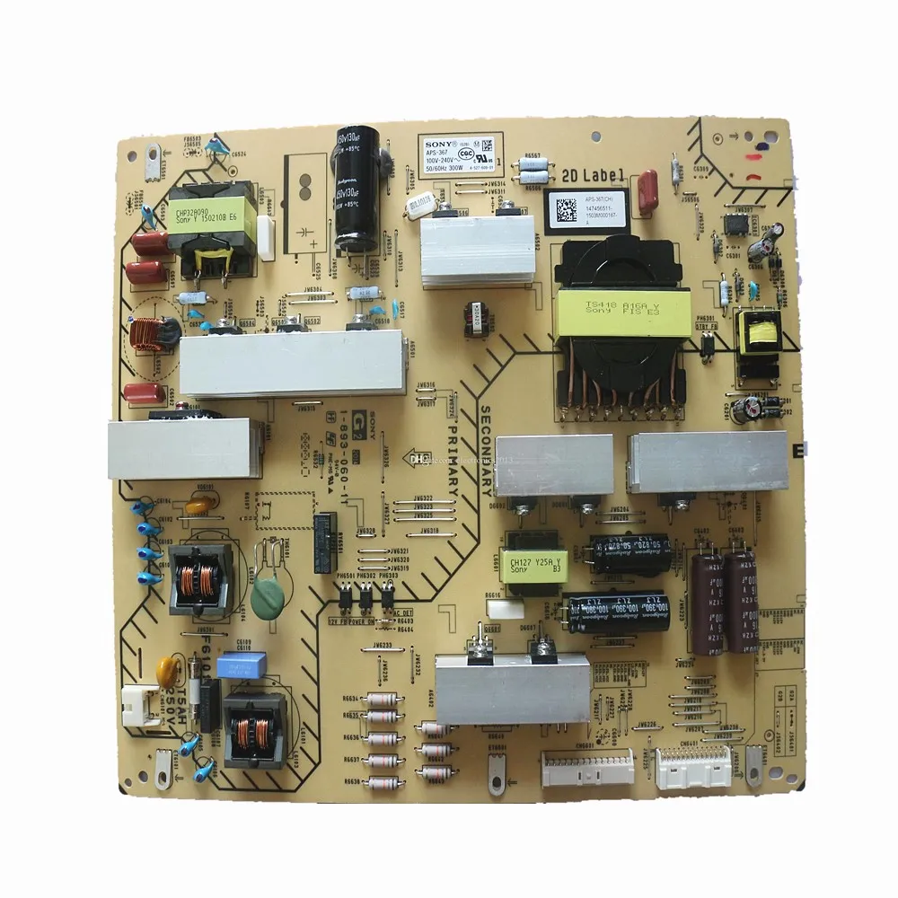 Orijinal LED Monitör Güç Kaynağı TV Kurulu Parçaları PCB Ünitesi APS-367 1-893-060-11 147456511 Sony KDL-60W850B Için