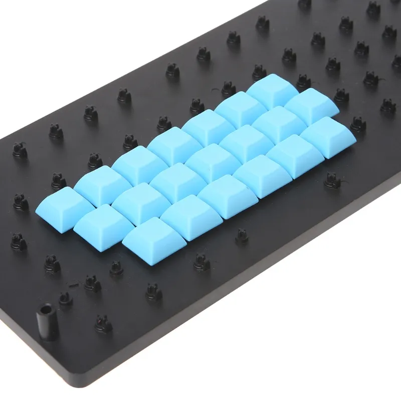 PBT Keycaps DSA 1u Keycaps imprimés vierges pour clavier mécanique de jeu 20pcs