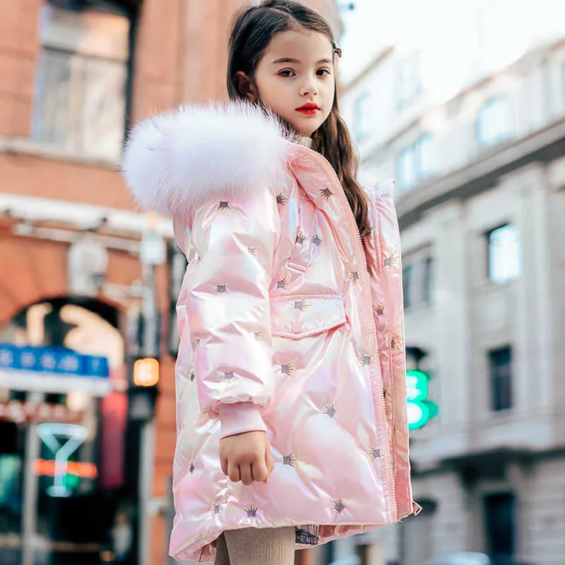 Doudoune Dhiver Pour Enfants Manteau Long Rembourre Pour Filles 30 Degres Enfants Habit De Neige Vetements Froids Enfant Parka Vetements TZ893 H0909 Du 49 26 DHgate