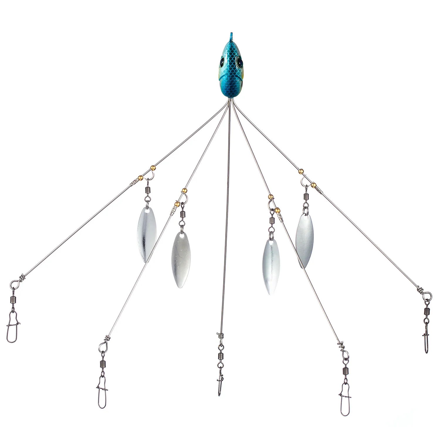 Bassdish Alabama Rig Head Swimming Bait Umbrella Rig 5 Arms Bass Fishing  Group Lure, Extendable 18g Y200830292s From Qjcpbs, $66.72