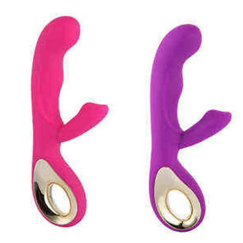 Nxy Sex Vibrators Products Dildo Vibrator Masturbation Powerful g Spot Clitoris Stimulator Rabbit Magic Wand Adult Toys for Women 1215