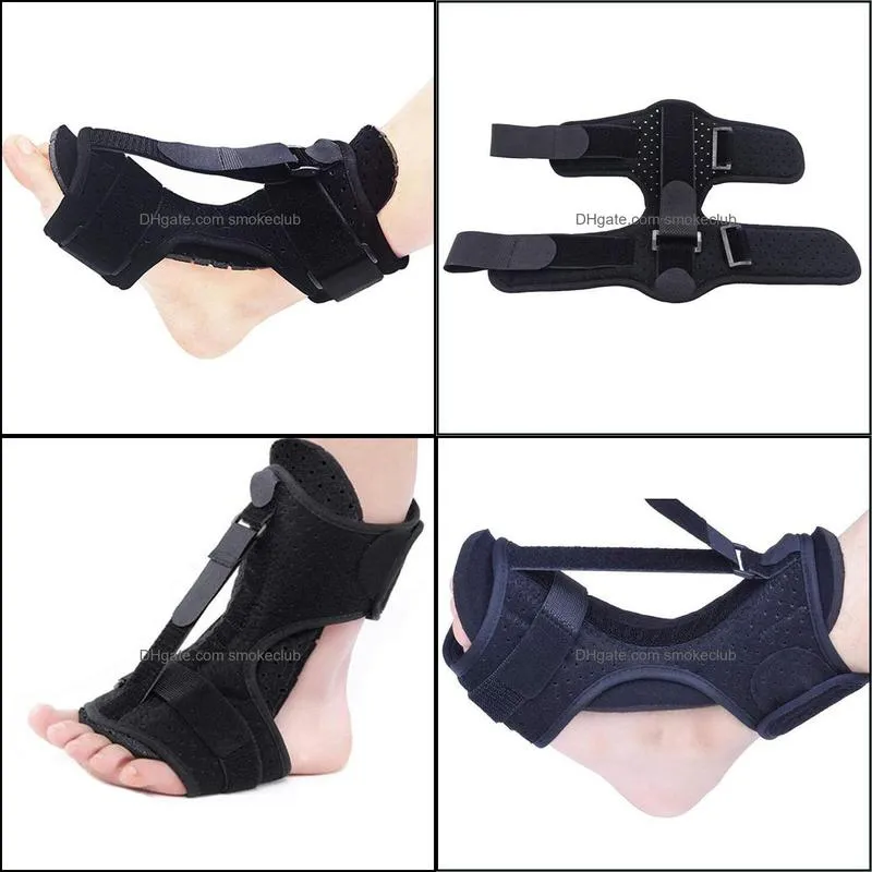 Ankle Support Adjustable Plantar Fasciitis Night Splint Foot Drop Orthosis Stabilizer Brace Splints Pain Relief