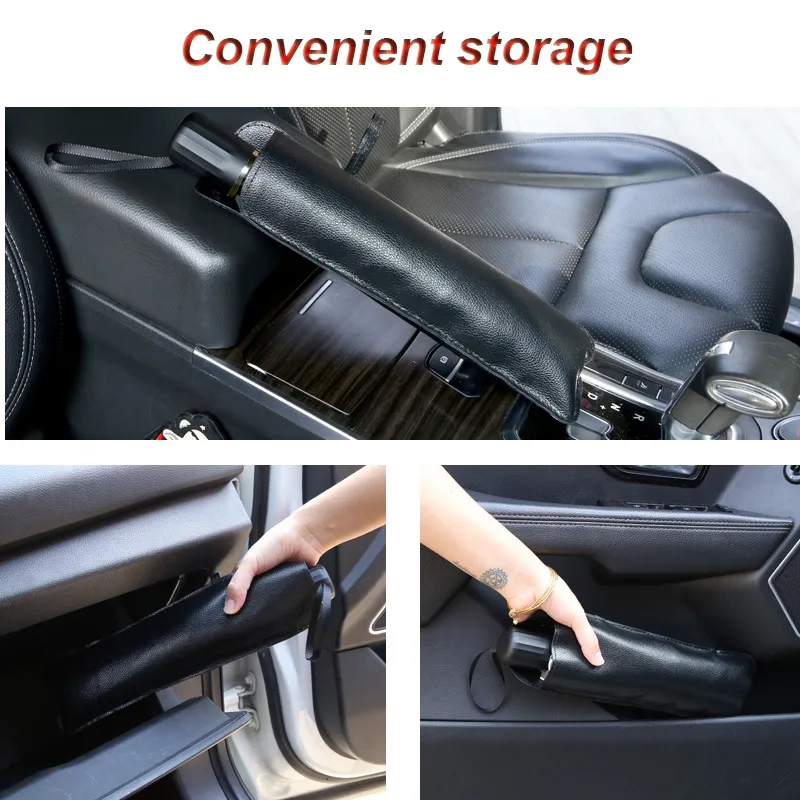 Convenient Storage Car Sun Shade Protector Umbrella Parasol Auto Front Window Sunshade Covers Interior Windshield Protection Accessories TH0005