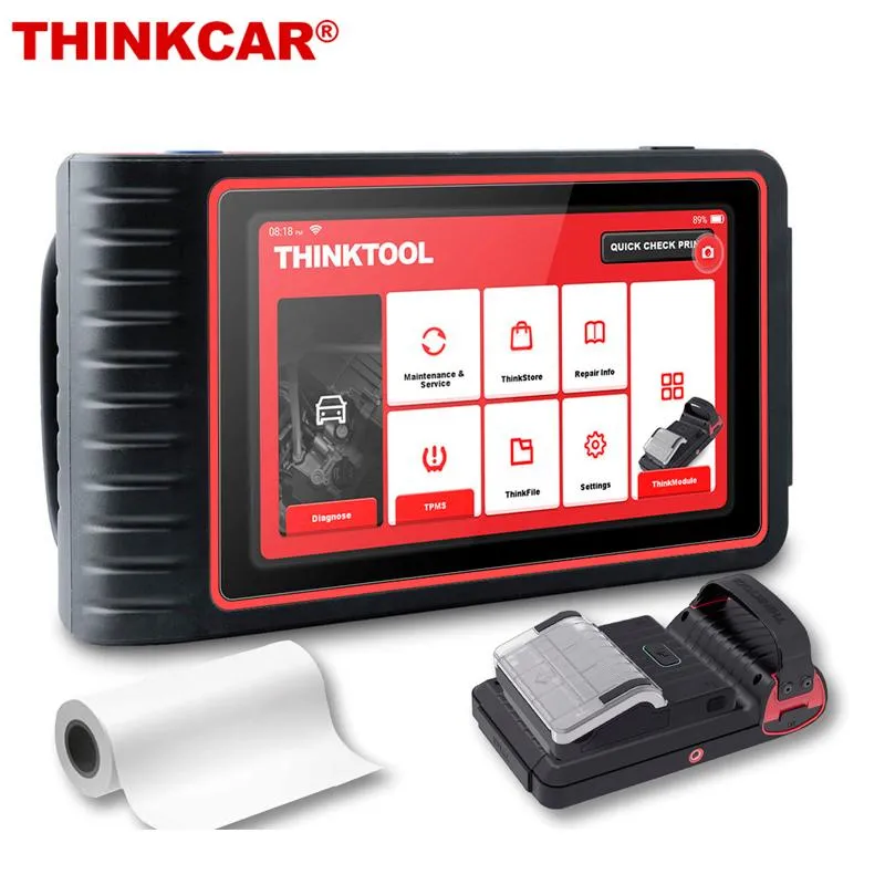 ThinkCar Automotive Scanner ThinkTool OBD2プロフェッショナル全システムオイルSRS SASリセットECUコーディングCAR診断ツールコードリーダースキャン