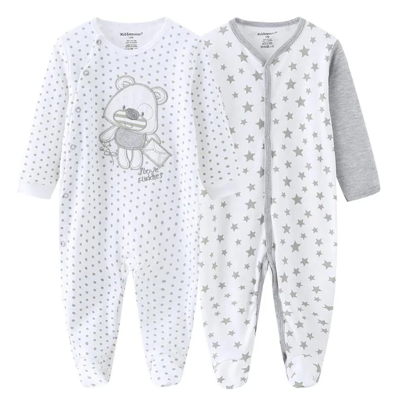 Jumpsuits 아기 옷 소녀 Ropa Boy 태어난 루프 드 바디 장난 꾸러기 Playsuits Pelele verano Fille Naissance Pajama Menino Chemunto