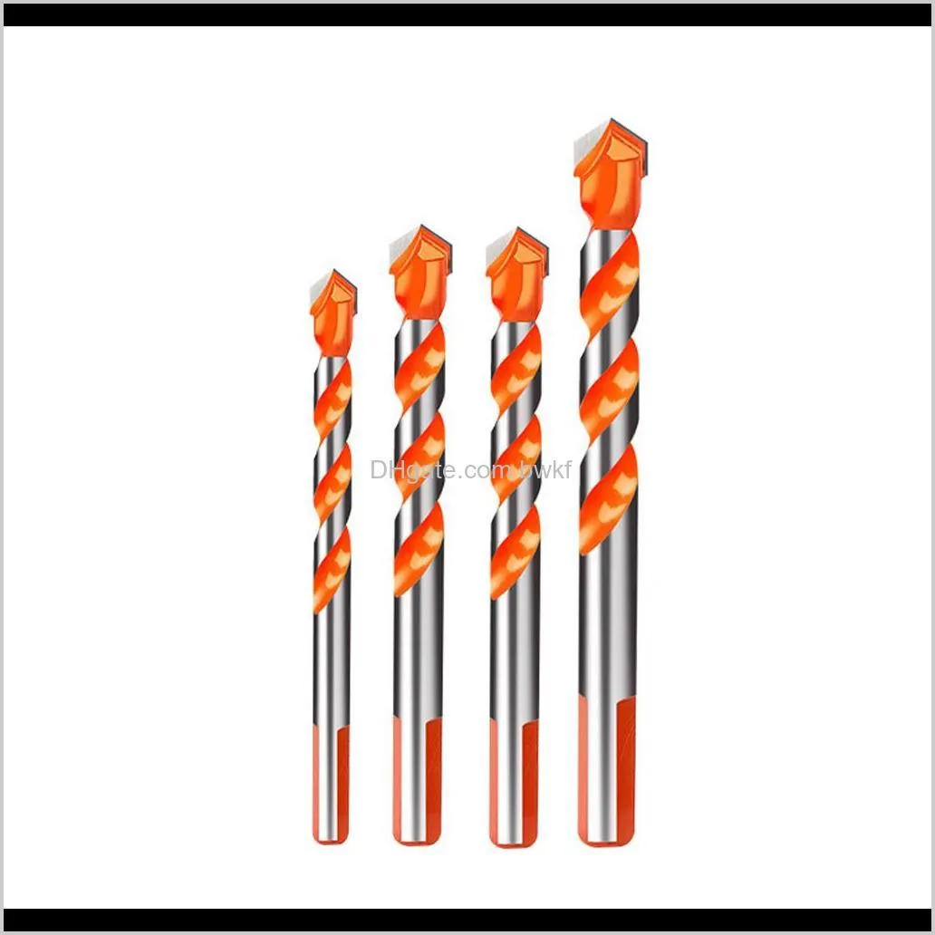 multifunctional ultimate drill bits ceramic glass punching hole working 6-12mm electric screwdriver drill wind bit