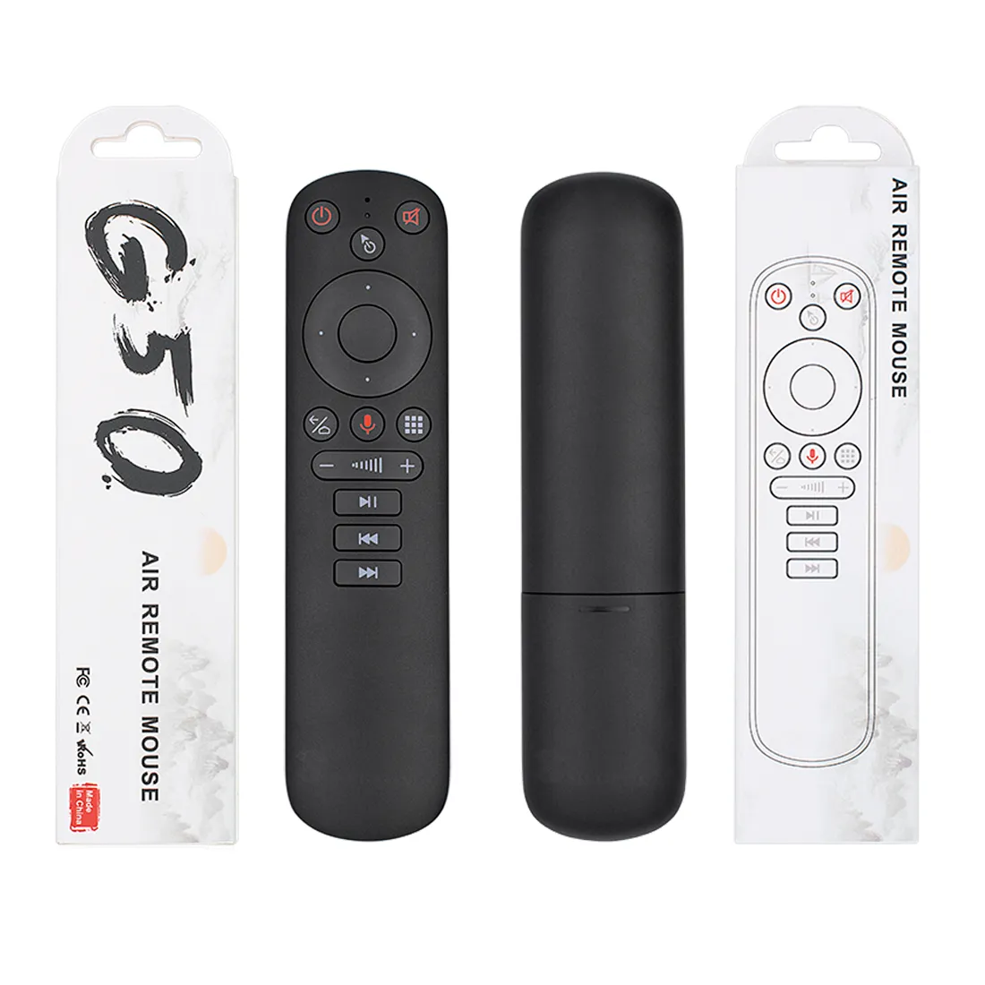 G50S Neueste Drahtlose Fly Air Mouse Gyroskop 2,4G Smart Stimme Fernbedienung für X96 Mini H96 MAX X3 PRO android TV Box