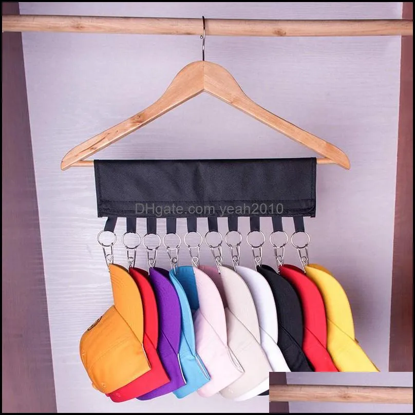 Storage Cap Hat Baseball Organizer Holder Hanger For 10 Closet Change Your Clothes To Ball Hangers & Racks