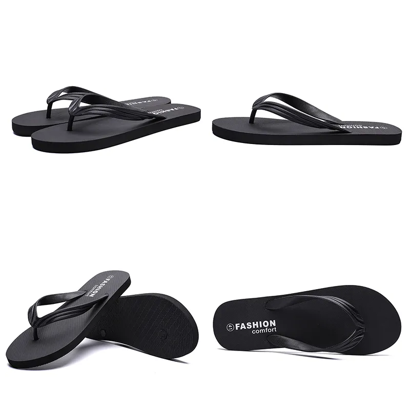 Black Slipper Men Slide Sports Designer Casual Beach Shoes Hotel Flip Flops Summer Discount Price Outdoor Mens Slippers661369 S S661369