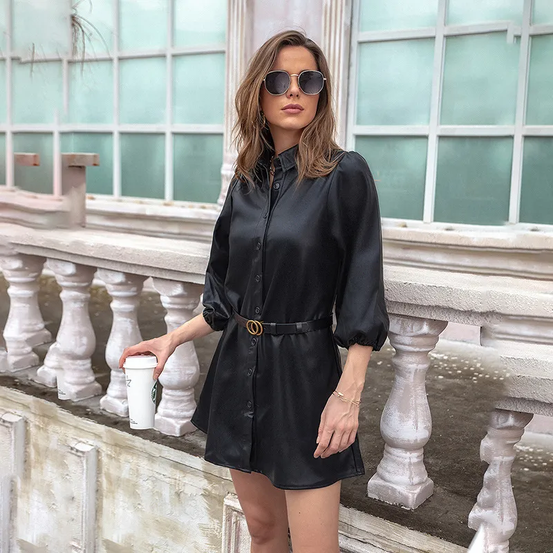 chinese dress ladies SHES DIFFERENT CUT OUT FAUX LEATHER MINI DRESS – AKIRA