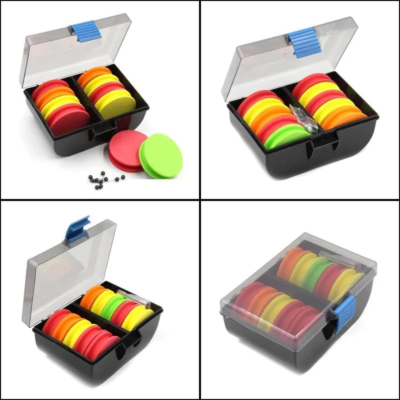 Fishing Accessories 20pcs Box X EVA Foam Rig Winders In Storage System Sea Iscas Pesca Fish Tackle Tools