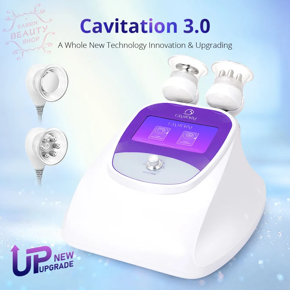 Cavitation For Cellulite Slimming Fat Burning Machine On Arms Stomach Chin