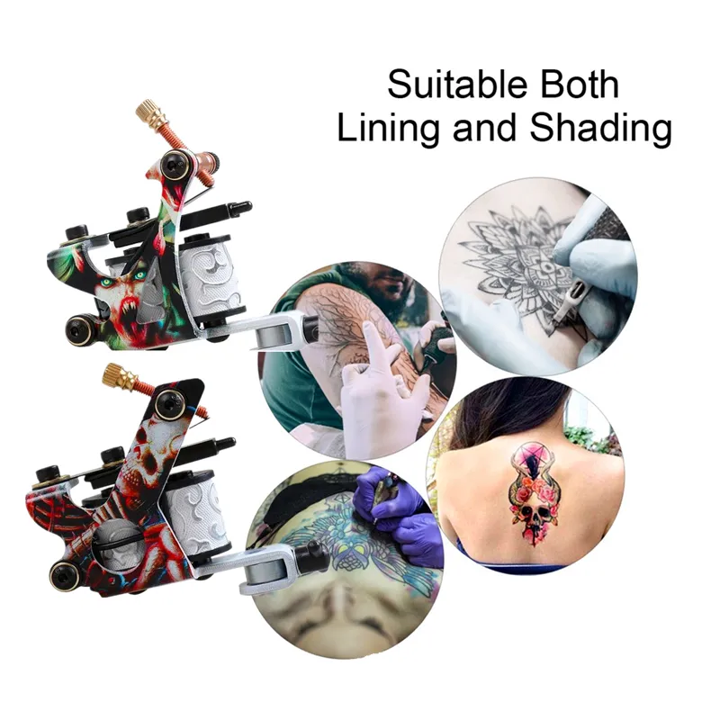 Beginner Tattoo Kit: Complete Tattoo Machine Set with Power Supply