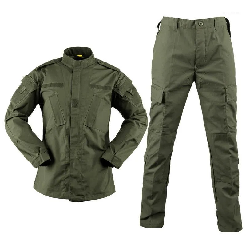 Survêtements pour hommes Uniforme militaire Camouflage Costume tactique Camping Hommes Armée Forces spéciales Combat Jcckets Pantalon Militar Soldier Clot