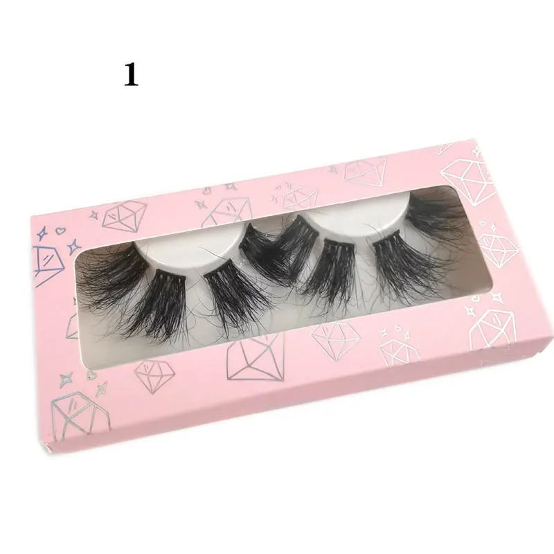 Partihandel DIY Lashes Segmenterade ögonfransar Wispy Fluffy False Eyelash 27mm Dramatisk Lång Segmental Lash Make Up Tools