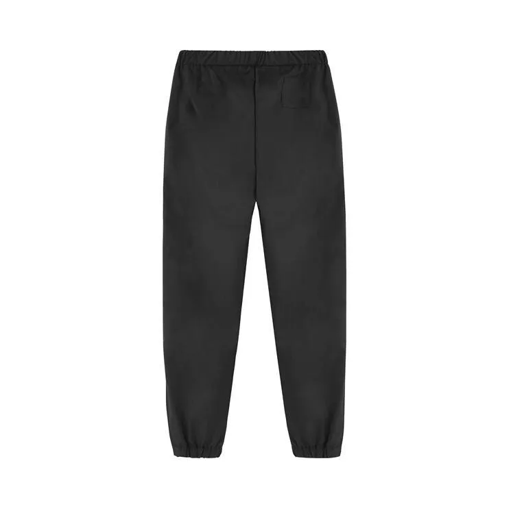 Męskie Czarne Dorywczo Spodnie Elastyczne Proste Designer Designer Pant Nylon Fabrictrackpant Mężczyźni Kobiety Jesień Zimowe Spodnie dresowe Dokumenty Sportpant Sports