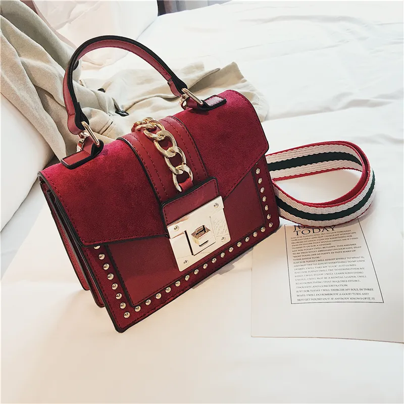 Luxury Handbags Women Bags Designer Rivet Crossbody Bags for Women 2021 Fashion Small Messenger Shoulder Bag Ladies Hand Bag C1223