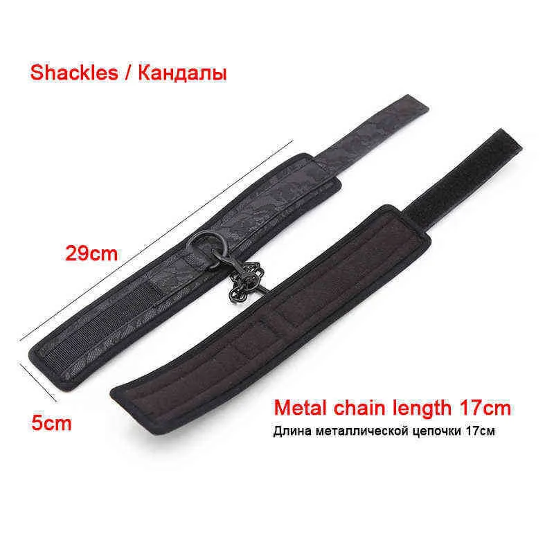 NXY Adult toys Soft Adjustable Sponge Handcuffs Ankle Cuff Restraints BDSM Toys for Couples Sex Erotic Bondage_voghion.com