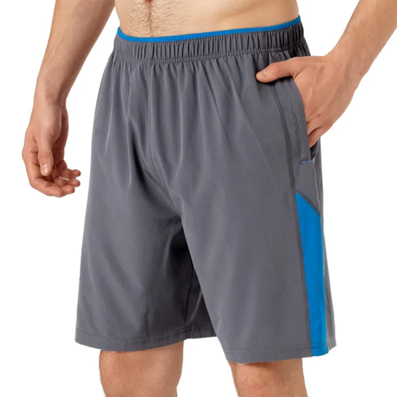 Heren trainingspak shorts casual broek uitgevoerd buiten splicing trekkoord elastische losse fitness