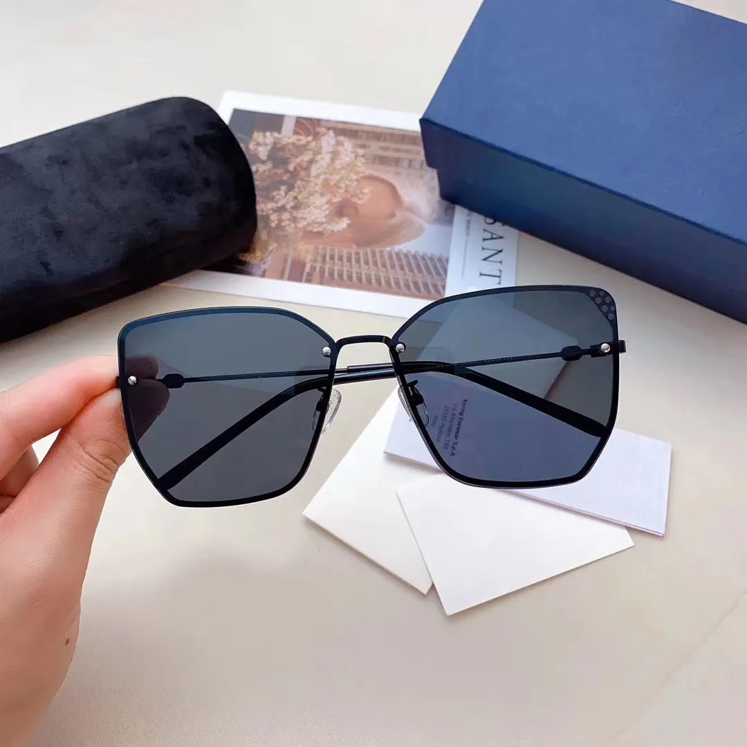 Design de marca Óculos de sol Polarizados Moda Homens Mulheres Óculos de Sol Piloto Óculos UV400 Armação de Metal Lente de vidro Polaroid Com caixa