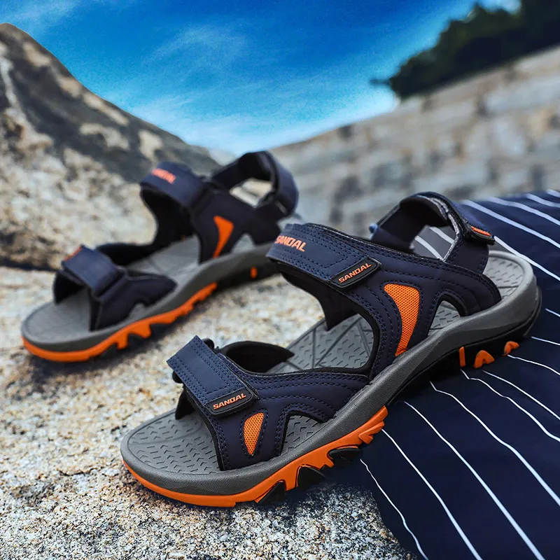 Authentieke Casual Mannen Vrouwen Sandalen Outdoor Mode Strandslippers Dame Heren Slippers Kinderen Gat Schoen