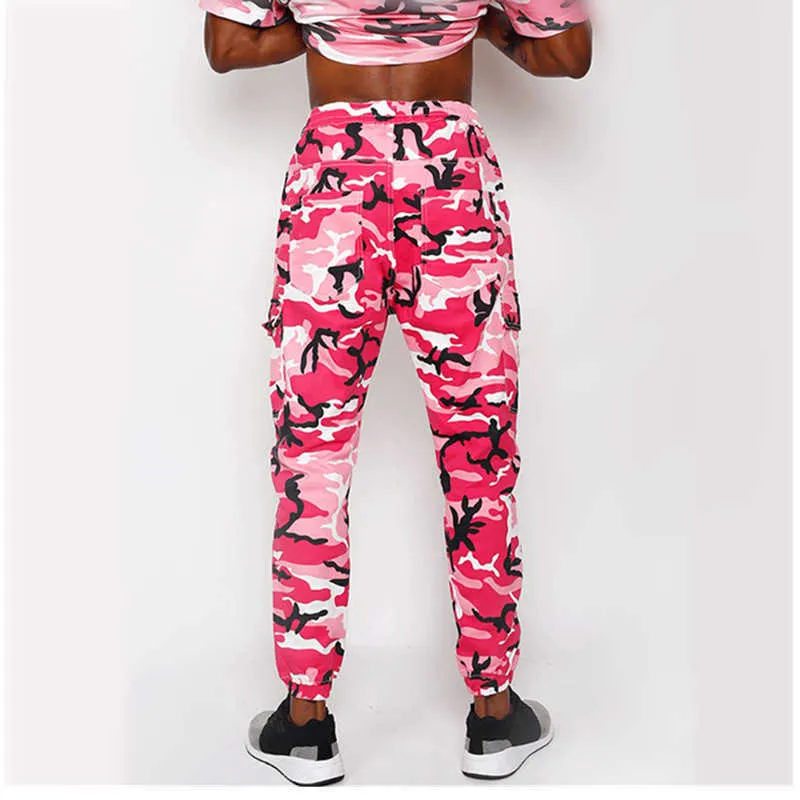 Pink camouflage sweatpants best sale