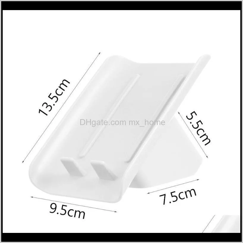 pcs plastic soap stand portable sponge drain box plate tray holder rack storage case shelf bathroom kitchen accessories dishes