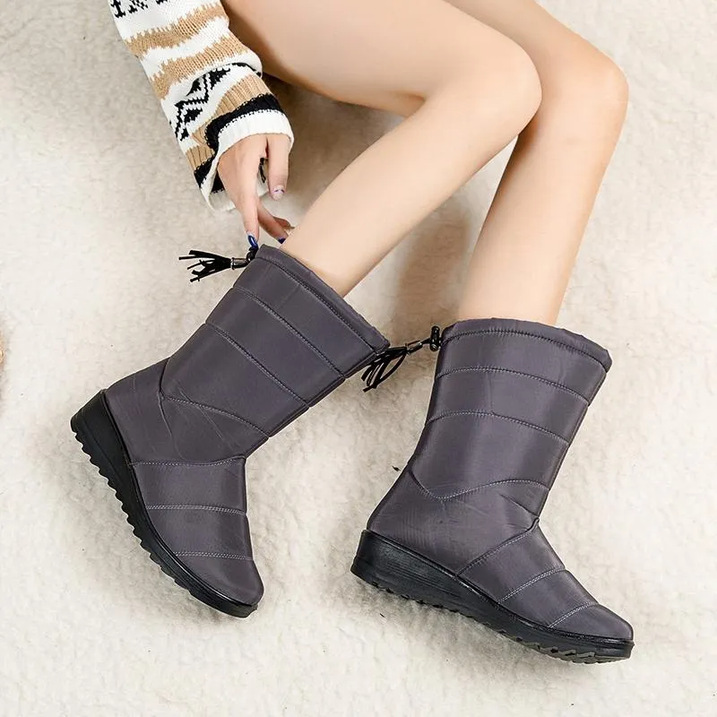 Women's winter waterproof snow boots hotsell