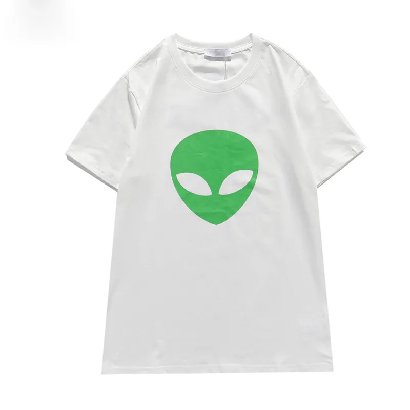 100% cotton 2021SS alien t-shirt mens Casual Tees cattle short sleeve hip hop tops tee Punk print letter dog Summer women Skateboard Paris stamp fashion clothing S-2XL