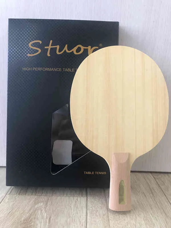 Stuor ALC Carbon Hinoki Table Tennis Blade Hinoki Wood Ping Pong Racket