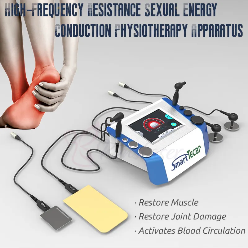 2 in 1 CET RET Smart Tecar RF Radiofrequentie Burn Fat Pain Relief Physiotherapy Therapy Machine