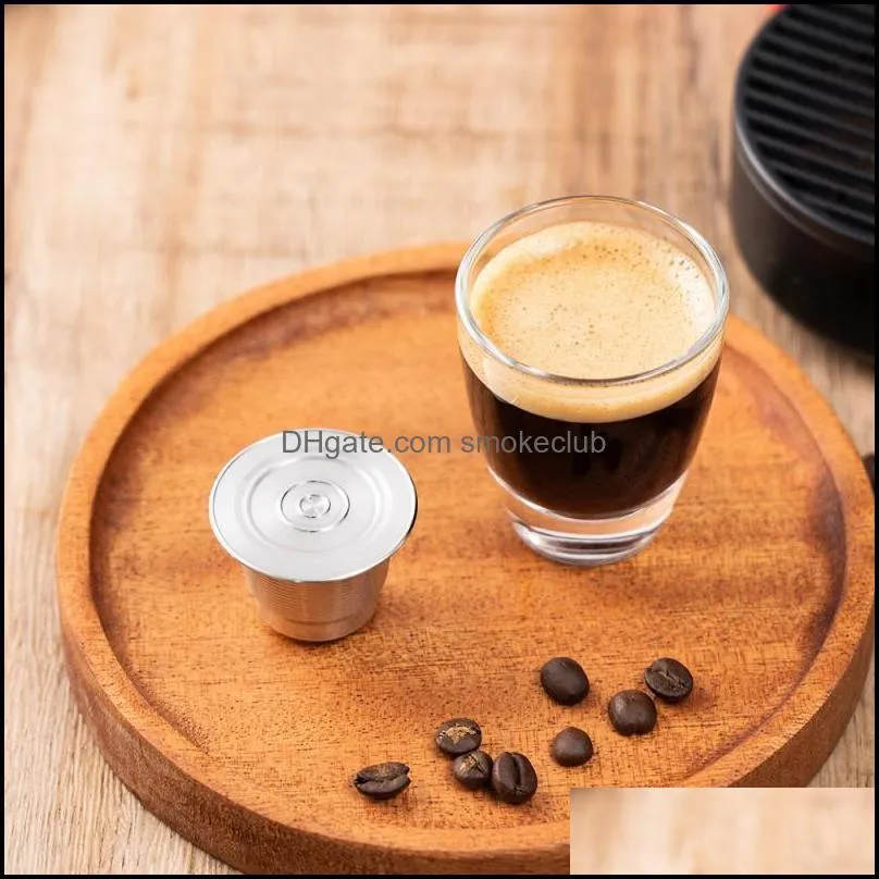 Filtros de café para cocina, comedor, Bar, hogar, jardín, Compatible con Nestlé Hine Nes 304, filtro de Hardware de acero inoxidable, función de grasa italiana