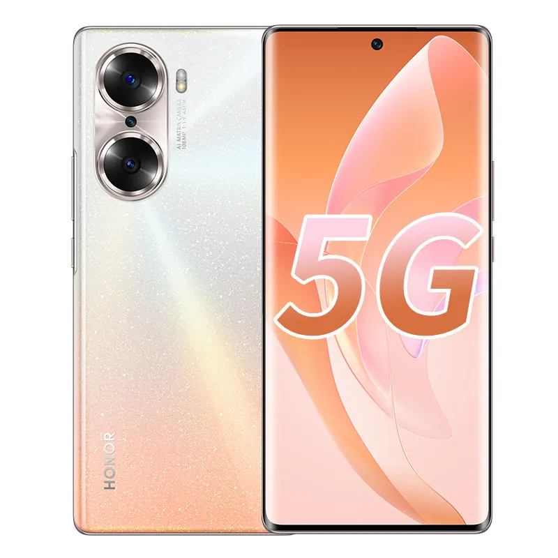 Original Huawei Honor 60 5G Mobile Phone 12GB RAM 256GB ROM Octa Core Snapdragon 778G 108MP AI HDR NFC Android 6.67" OLED Full Screen Fingerprint ID Face Smart Cell Phone