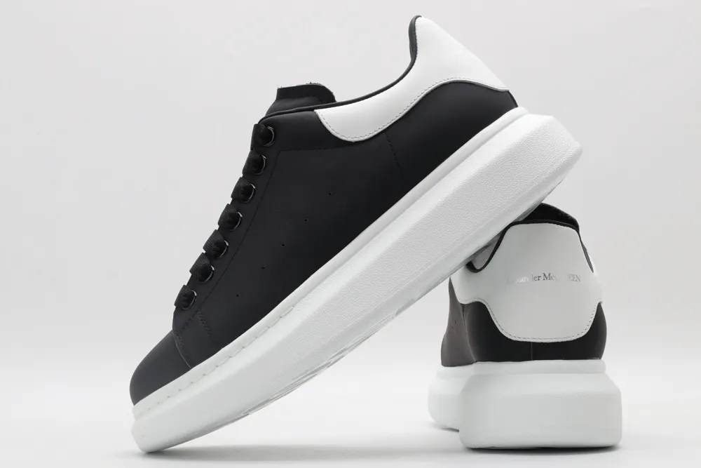 Alexander McQueen Men Shoe Fashion Women Mens Leather Lace Up