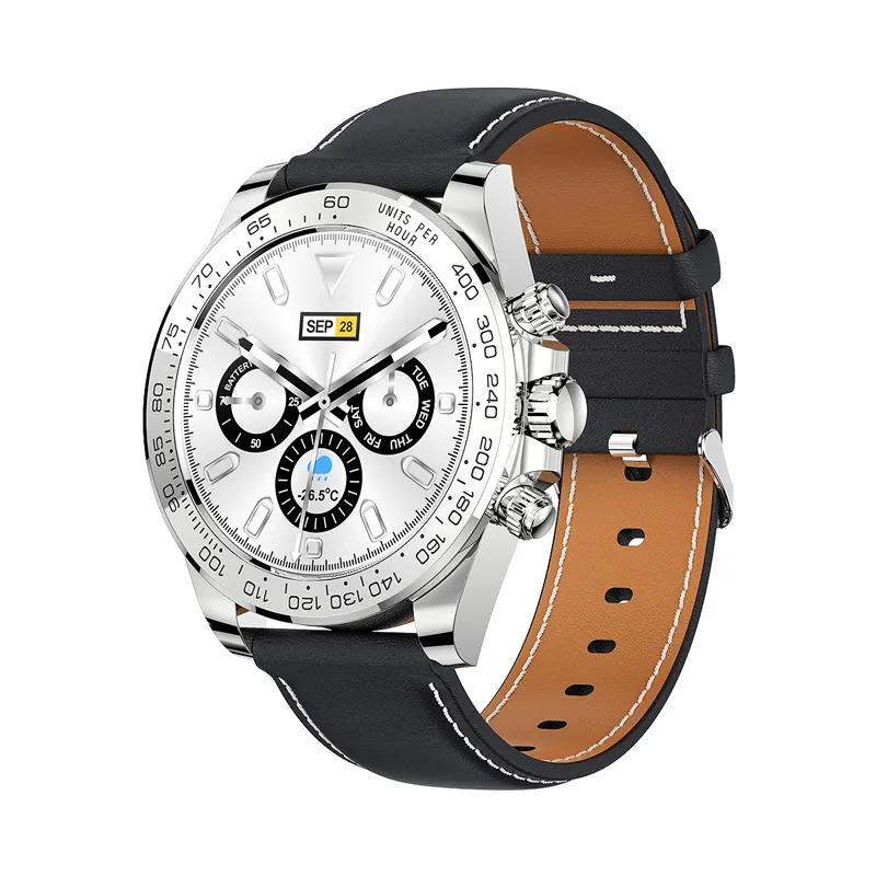 Hoge kwaliteit AW13 Mannen Klassieke Business Smart Horloge IP67 Waterdichte Slaap Tracker Hartslag Bloeddruk Oproep herinneren sport horloges met doos