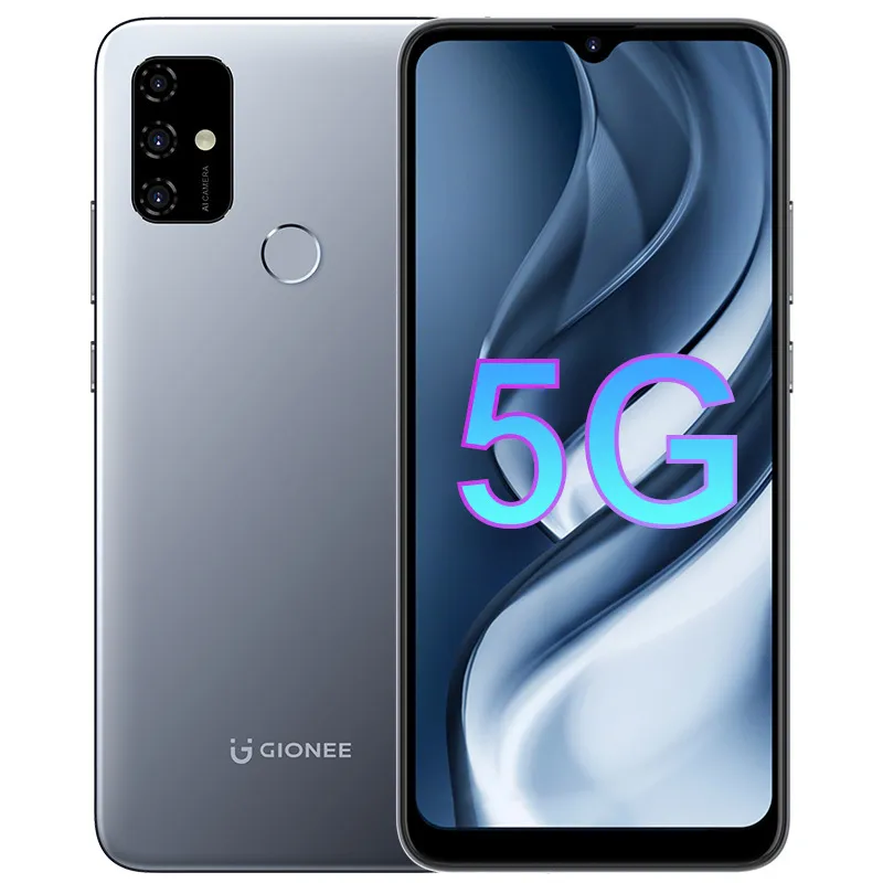 Originele Gionee K7 5G Mobiele Telefoon 6 GB RAM 64 GB 128 GB ROM T7510 OCTA CORE ANDROID 6.53 inch Volledig scherm 16.0mp 5000 MAH Face ID Fingerprint Smart Mobiele Telefoon