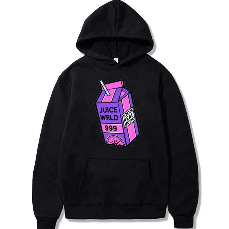 Sweats à capuche pour hommes Sweats Kawaii JUICE Wrld Sweats à capuche Thread Sweat Juice Wrld Print Trap Rap Rainbow Fault Juice World Oversized Women Z230726