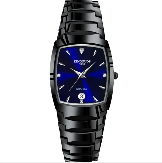 Semplici amanti della moda Coppie Orologi al quarzo intelligenti con diamanti Quadrante 40 mm Orologio da uomo con diametro 25 mm Orologio da donna con cinturino regolabile Wris267N