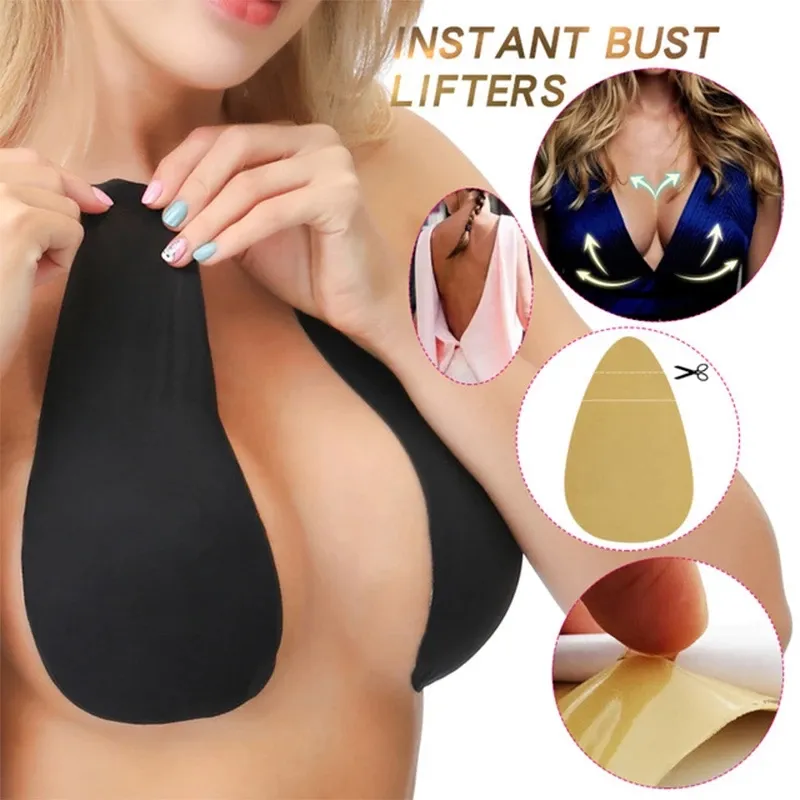 Women Intimates Accessories Push Up Invisible Bra Adhesive Nipple Cover  Pasties Boob Breast Lift Tape Cache Teton For Bikini Instant Bust Lifter  From Jacky0817, $2.89