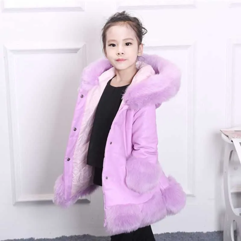 Giacca Di Pelle Di Pelliccia Di Ragazze Capispalla Inverno Autunnale TZ424 H0909 Da 22 52 DHgate